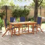 Juego comedor de jardín 5 pzas madera maciza acacia y textileno de , Conjuntos de jardín - Ref: Foro24-3279310, Precio: 507,7...