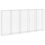 Muro de gaviones con cubiertas acero galvanizado 300x30x150 cm de vidaXL, Paneles de vallas - Ref: Foro24-147822, Precio: 188...