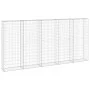 Muro de gaviones con cubiertas acero galvanizado 300x30x150 cm de vidaXL, Paneles de vallas - Ref: Foro24-147822, Precio: 179...