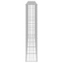 Muro de gaviones con cubiertas acero galvanizado 300x30x150 cm de vidaXL, Paneles de vallas - Ref: Foro24-147822, Precio: 188...