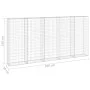 Muro de gaviones con cubiertas acero galvanizado 300x30x150 cm de vidaXL, Paneles de vallas - Ref: Foro24-147822, Precio: 179...