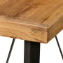 Mesa alta de bar teca maciza reciclada 150x70x106 cm en Mesas de comedor | Comprar online en Foru.es