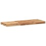 Estante flotante madera acacia maciza acabado aceite 100x30x4cm de , Estantes y estanterías - Ref: Foro24-3279615, Precio: 67...