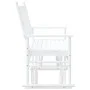 Banco deslizante madera maciza de álamo blanco 118x70x104,5 cm de , Mecedoras - Ref: Foro24-4008868, Precio: 157,58 €, Descue...