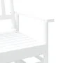 Banco deslizante madera maciza de álamo blanco 118x70x104,5 cm de , Mecedoras - Ref: Foro24-4008868, Precio: 157,58 €, Descue...