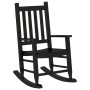 Mecedora para niños madera maciza de álamo negro de , Mecedoras - Ref: Foro24-4008875, Precio: 62,40 €, Descuento: %