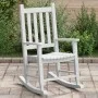 Mecedora para niños madera maciza de álamo blanca by , Rocking chairs - Ref: Foro24-4008877, Price: 76,34 €, Discount: %