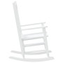 Mecedora para niños madera maciza de álamo blanca de , Mecedoras - Ref: Foro24-4008877, Precio: 77,38 €, Descuento: %