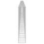 Muro de gaviones con cubiertas acero galvanizado 900x30x150 cm de vidaXL, Paneles de vallas - Ref: Foro24-147818, Precio: 685...