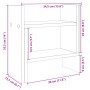 Organizador escritorio madera blanco 34,5x15,5x35,5 cm de , Clasificación y organización - Ref: Foro24-848052, Precio: 22,20 ...