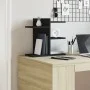 Organizador escritorio madera ingeniería negro 42x21,5x42 cm de , Clasificación y organización - Ref: Foro24-848067, Precio: ...