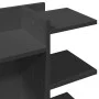 Organizador escritorio madera ingeniería negro 42x21,5x42 cm de , Clasificación y organización - Ref: Foro24-848067, Precio: ...