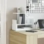 Organizador escritorio madera ingeniería blanco 49x20x52,5 cm by , Classification and organization - Ref: Foro24-848073, Pric...
