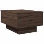 Mesa de centro madera de ingeniería marrón roble 60x45x31 cm de , Mesas de centro - Ref: Foro24-848086, Precio: 71,33 €, Desc...