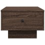 Mesa de centro madera de ingeniería marrón roble 60x45x31 cm de , Mesas de centro - Ref: Foro24-848086, Precio: 71,33 €, Desc...