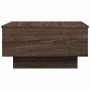 Mesa de centro madera de ingeniería marrón roble 60x45x31 cm de , Mesas de centro - Ref: Foro24-848086, Precio: 71,33 €, Desc...