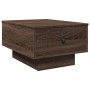 Mesa de centro madera de ingeniería marrón roble 60x45x31 cm de , Mesas de centro - Ref: Foro24-848086, Precio: 71,33 €, Desc...