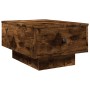 Mesa de centro madera de ingeniería roble ahumado 60x45x31 cm de , Mesas de centro - Ref: Foro24-848084, Precio: 73,48 €, Des...