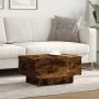 Mesa de centro madera de ingeniería roble ahumado 60x45x31 cm by , Coffee table - Ref: Foro24-848084, Price: 72,15 €, Discoun...