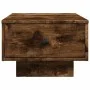 Mesa de centro madera de ingeniería roble ahumado 60x45x31 cm by , Coffee table - Ref: Foro24-848084, Price: 72,15 €, Discoun...