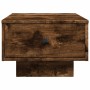 Mesa de centro madera de ingeniería roble ahumado 60x45x31 cm de , Mesas de centro - Ref: Foro24-848084, Precio: 73,48 €, Des...
