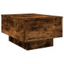 Mesa de centro madera de ingeniería roble ahumado 60x45x31 cm de , Mesas de centro - Ref: Foro24-848084, Precio: 73,48 €, Des...