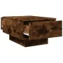 Mesa de centro madera de ingeniería roble ahumado 60x45x31 cm by , Coffee table - Ref: Foro24-848084, Price: 72,15 €, Discoun...
