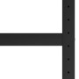 Estructura de banco de trabajo metal negro y rojo 120x57x79 cm de vidaXL, Patas para mesas - Ref: Foro24-147928, Precio: 68,4...