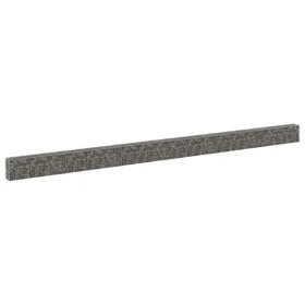 Gabionenwand mit verzinkten Stahlabdeckungen 900x30x50 cm von vidaXL, Zaunpaneele - Ref: Foro24-147816, Preis: 244,84 €, Raba...