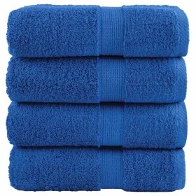 Toallas SOLUND 4 unidades azul 30x30 cm 600 gsm de , Toallas - Ref: Foro24-137180, Precio: 14,56 €, Descuento: %