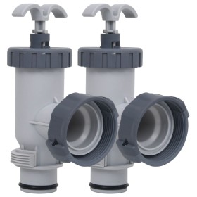 Válvulas de émbolo para piscina 2 unidades de vidaXL, Kits de mantenimiento de piscinas y spa - Ref: Foro24-92801, Precio: 29...