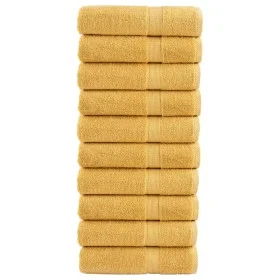 Toallas de ducha SOLUND 10 unidades dorado 70x140 cm 600 gsm de , Toallas - Ref: Foro24-137286, Precio: 121,19 €, Descuento: %