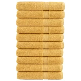 Toallas de sauna SOLUND 10 unidades dorado 80x200 cm 600 gsm de , Toallas - Ref: Foro24-137292, Precio: 178,97 €, Descuento: %