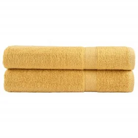 Toallas de sauna SOLUND 2 unidades dorado 80x200 cm 600 gsm de , Toallas - Ref: Foro24-137290, Precio: 40,09 €, Descuento: %