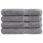 Toallas de sauna SOLUND 4 unidades gris 80x200 cm 600 gsm de , Toallas - Ref: Foro24-137315, Precio: 89,06 €, Descuento: %