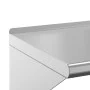 Estante de pared de acero inoxidable plateado 75x45x31 cm de , Estantes y estanterías - Ref: Foro24-30274, Precio: 56,76 €, D...