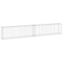 Muro de gaviones con cubiertas acero galvanizado 300x30x50 cm de vidaXL, Paneles de vallas - Ref: Foro24-147820, Precio: 97,4...