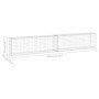 Muro de gaviones con cubiertas acero galvanizado 300x30x50 cm de vidaXL, Paneles de vallas - Ref: Foro24-147820, Precio: 97,4...