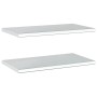 Estantes de pared 2 uds acero inoxidable plateado 75x40x3 cm de , Estantes y estanterías - Ref: Foro24-30281, Precio: 48,23 €...