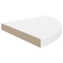 Estante flotante de pared 2 uds MDF blanco brillo 35x35x3,8 cm en Estanterías | Comprar online en Foru.es