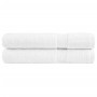 Toallas premium SOLUND 2 unidades blanco 100x200 cm 600 gsm de , Toallas - Ref: Foro24-137140, Precio: 60,65 €, Descuento: %