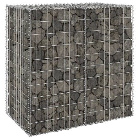 Muro de gaviones con cubiertas acero galvanizado 100x60x100 cm de vidaXL, Paneles de vallas - Ref: Foro24-147813, Precio: 68,...