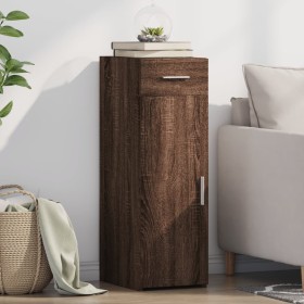 Aparador de madera de ingeniería marrón roble 30x42,5x93 cm de , Aparadores - Ref: Foro24-846277, Precio: 71,01 €, Descuento: %