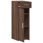 Aparador de madera de ingeniería marrón roble 30x42,5x93 cm de , Aparadores - Ref: Foro24-846277, Precio: 71,01 €, Descuento: %