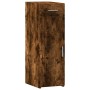 Aparador de madera de ingeniería roble ahumado 30x42,5x93 cm de , Aparadores - Ref: Foro24-846275, Precio: 59,67 €, Descuento: %