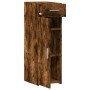 Aparador de madera de ingeniería roble ahumado 30x42,5x93 cm de , Aparadores - Ref: Foro24-846275, Precio: 59,67 €, Descuento: %