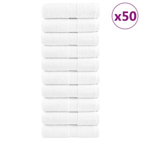 Toallas de invitados SOLUND 50 unidades blanco 30x50 cm 600 gsm de , Toallas - Ref: Foro24-137123, Precio: 105,39 €, Descuent...
