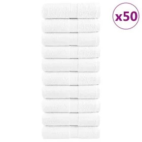 Toallas de invitados SOLUND 50 unidades blanco 30x50 cm 600 gsm de , Toallas - Ref: Foro24-137123, Precio: 104,00 €, Descuent...