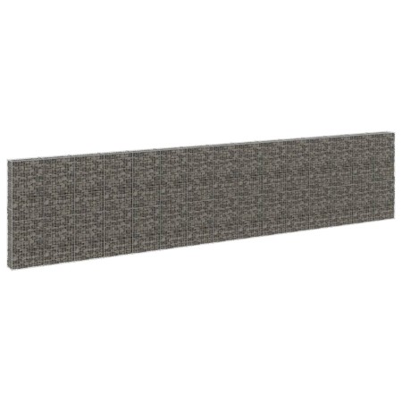 Muro de gaviones con cubiertas acero galvanizado 900x30x200 cm de vidaXL, Paneles de vallas - Ref: Foro24-147819, Precio: 738...
