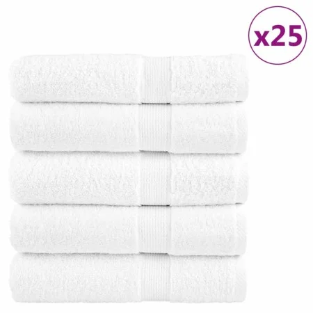 Toallas de baño SOLUND 25 unidades blanco 100x150 cm 600 gsm de , Toallas - Ref: Foro24-137135, Precio: 404,61 €, Descuento: %